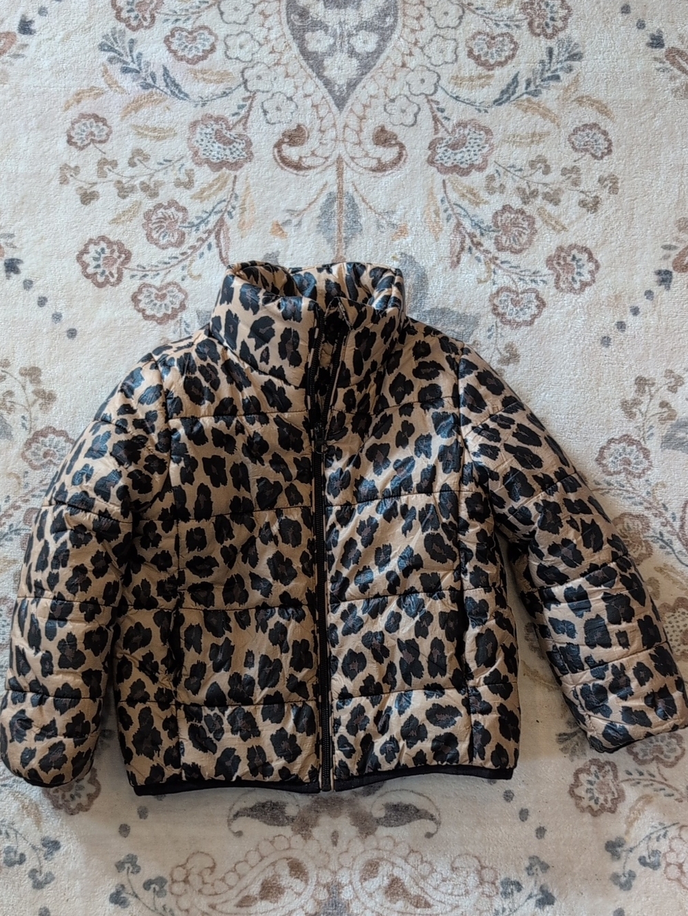 Jillian Harris Leopard Toddler Jacket